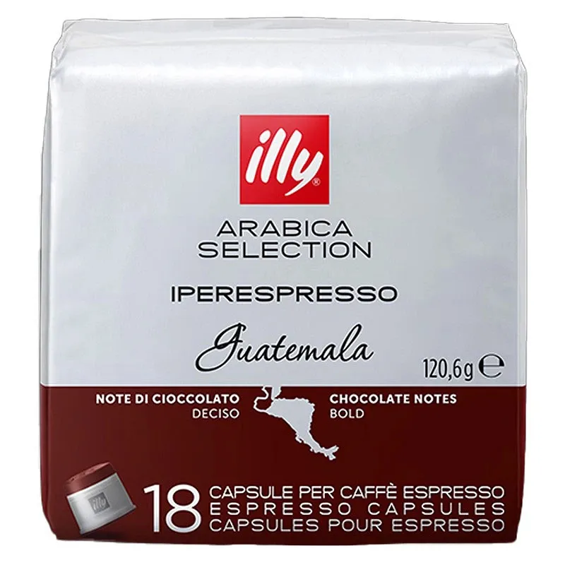[7117] Café Iperespresso Guatemala 18 cápsulas Illy.