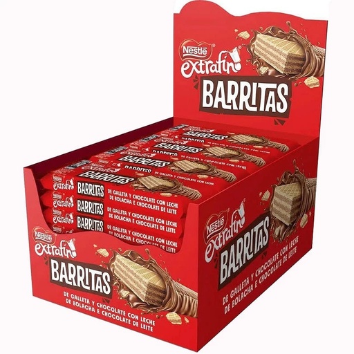 [12500703] Nestlé Snack Leche, 30 barritas de 34 gr. 8445290169174