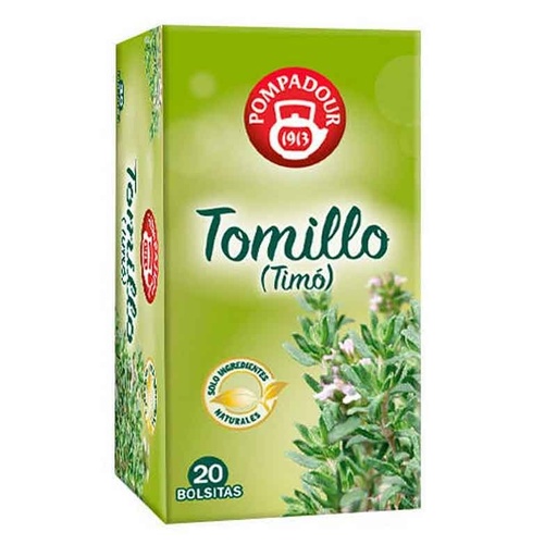 [70148] Tomillo (timonet) 20 infusiones Pompadour