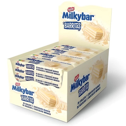 [12574051] Milkybar Snack 30 barritas de 34 gr. Marca Nestle