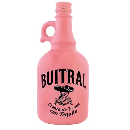 [buitralfresa] Crema de Fresa con Tequila Buitral 1 litro