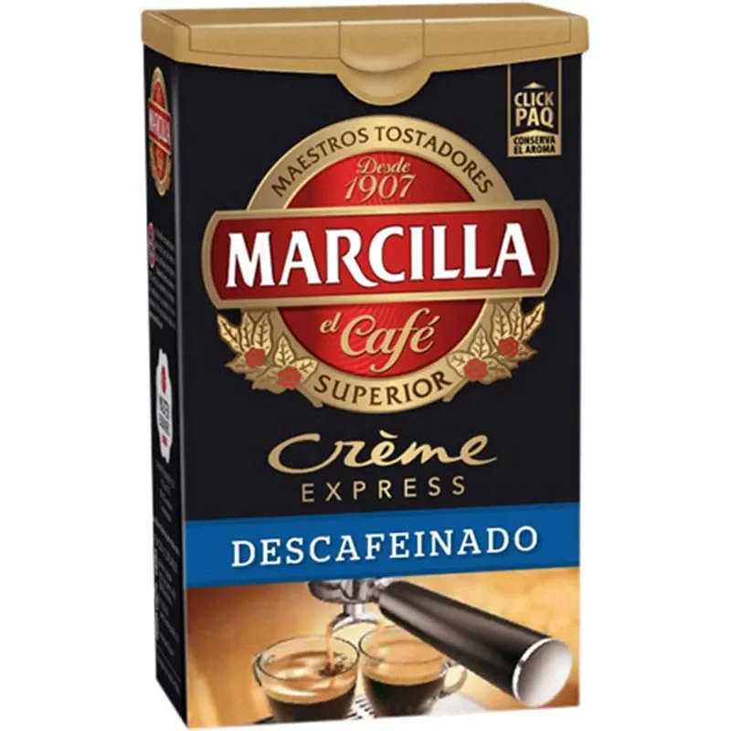 [4071430] Marcilla molido Creme Express  descafeinado mezcla , 250 gramos