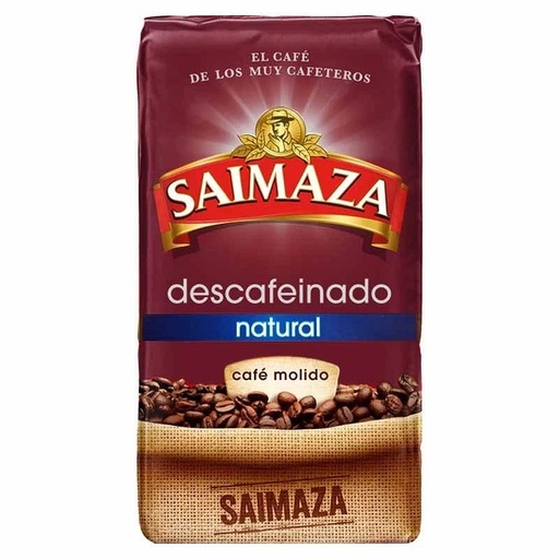 [1680036] Saimaza descafeinado Natural 250 gramos café molido