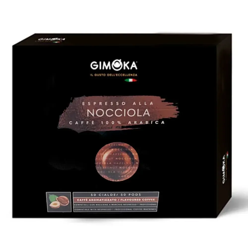 [CUPCNPEENOC50] Avellana Nespresso Profesional Gimoka 50 cápsulas. Nocciola