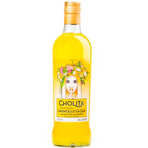 [009534] Limoncello con Tequila  Cholita  0.70L 14,5% de graduación