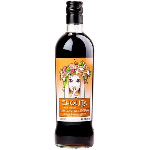 [009541] Café y Vainilla con Tequila Cholita  0.70L de 14,5 grados