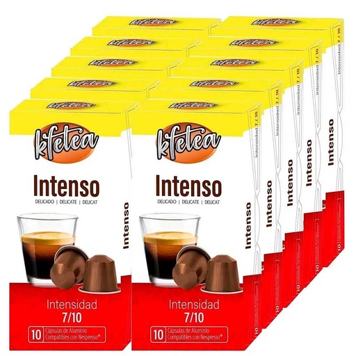 [MOG066X10] Intenso Kfetea Nespresso 100 capsulas del mejor café