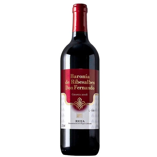 [BARONIA] Vino Baronia de Ribesalbes Don Fernando Crianza Rioja, 75 cl