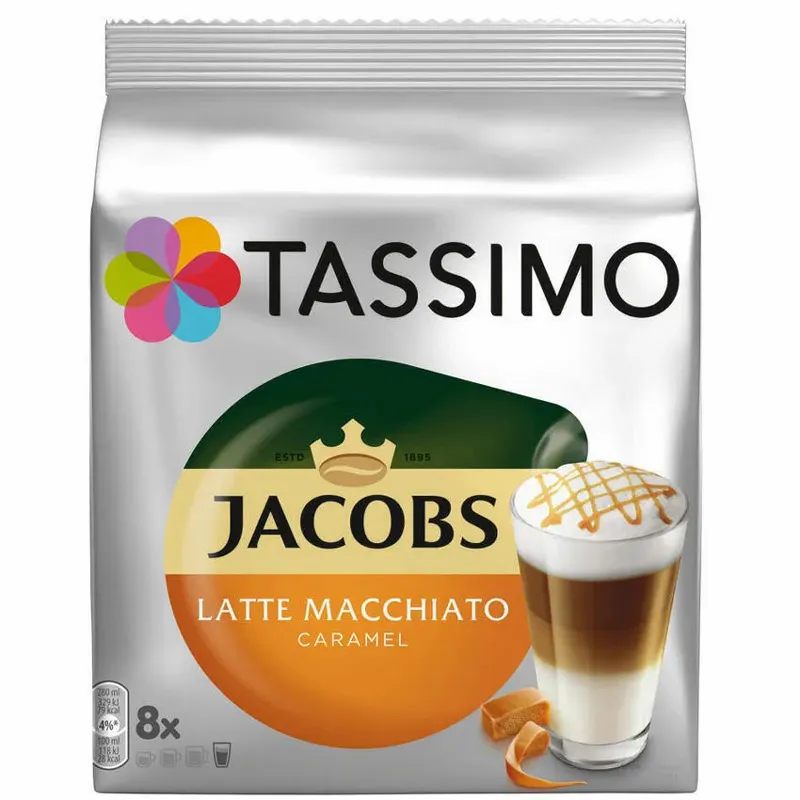 [TAS504802] Latte Macchato Caramel Jacobs 8 servicios para Tassimo