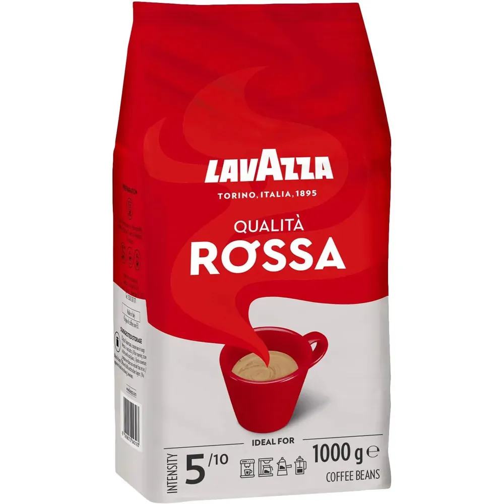 [035898] Lavazza Qualita Rossa Café en Grano  1 kg
