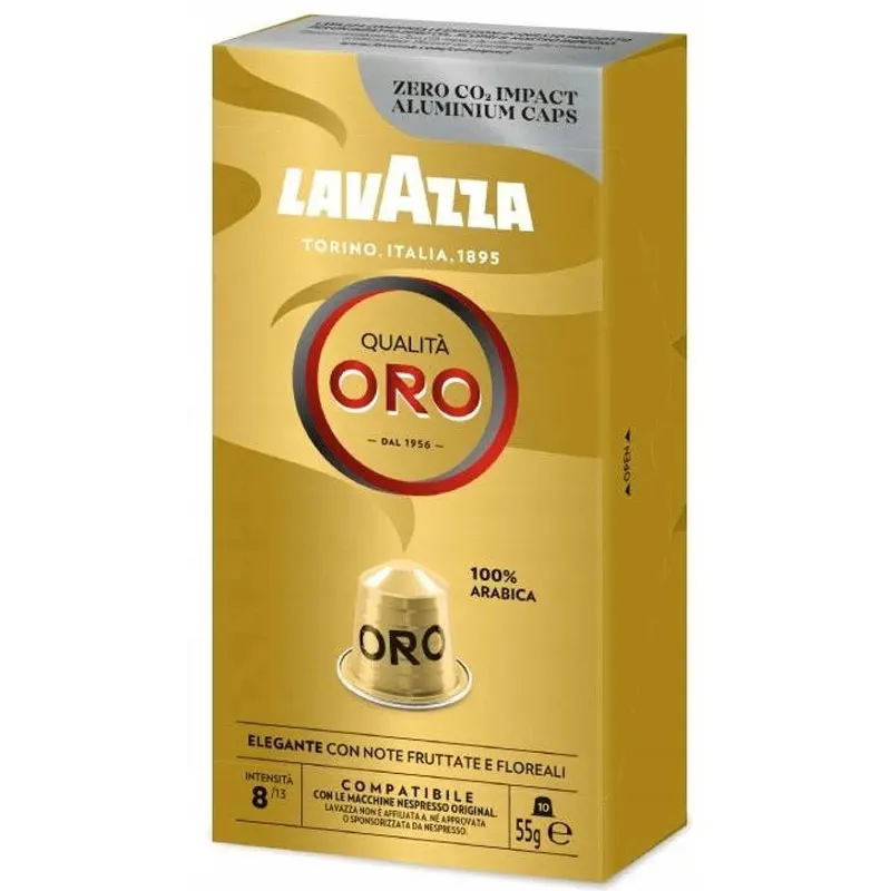 [8668] Cápsulas Lavazza Qualitá Oro para cafeteras Nespresso