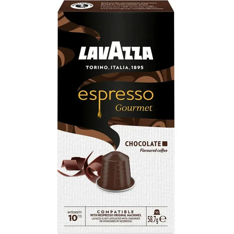 [8687] Cápsulas Lavazza Espresso Gourmet Chocolate para cafeteras Nespresso