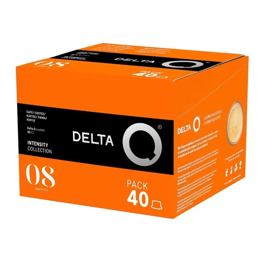 [7925589] Pack XL Aqtivus, Espresso intensidad 8, 40 cápsulas Delta Q