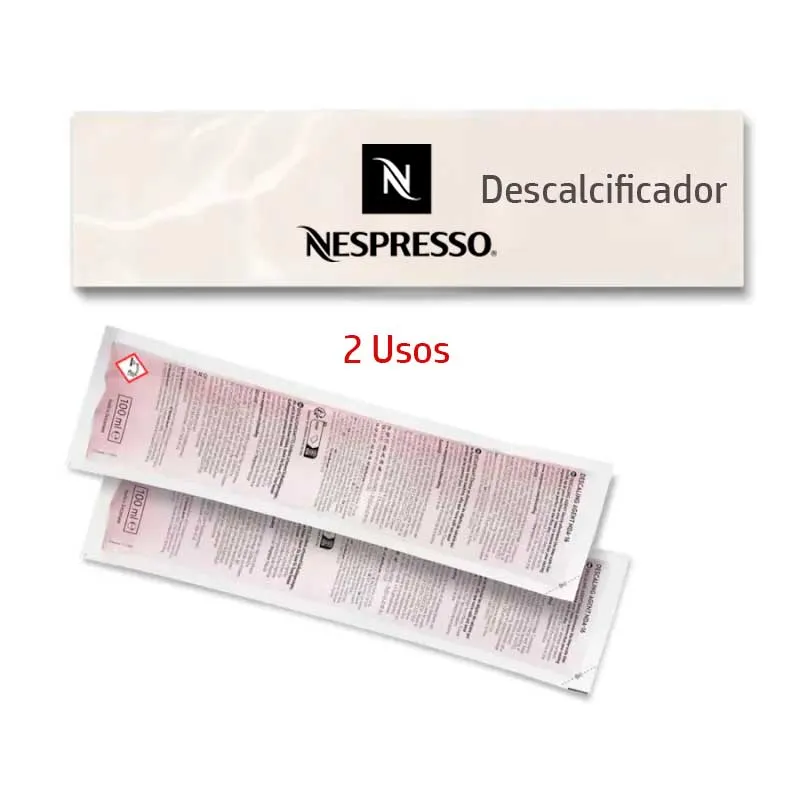 [149990S] Descalcificador Nespresso 2 sobres de 100ml