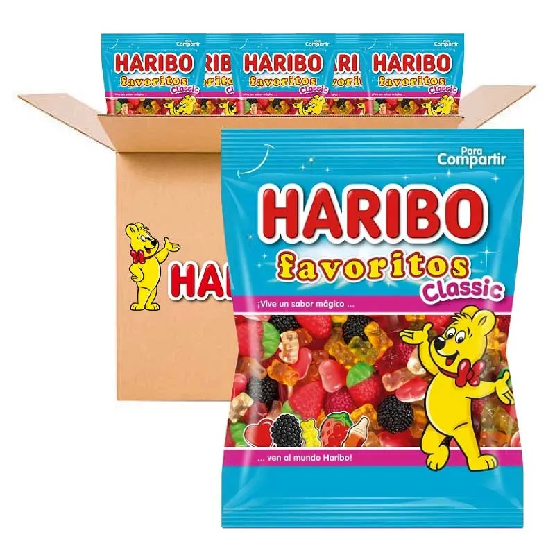 [H013356] Favoritos Classic de Haribo. Caja de 18 ud x 90 gr. de gominolas