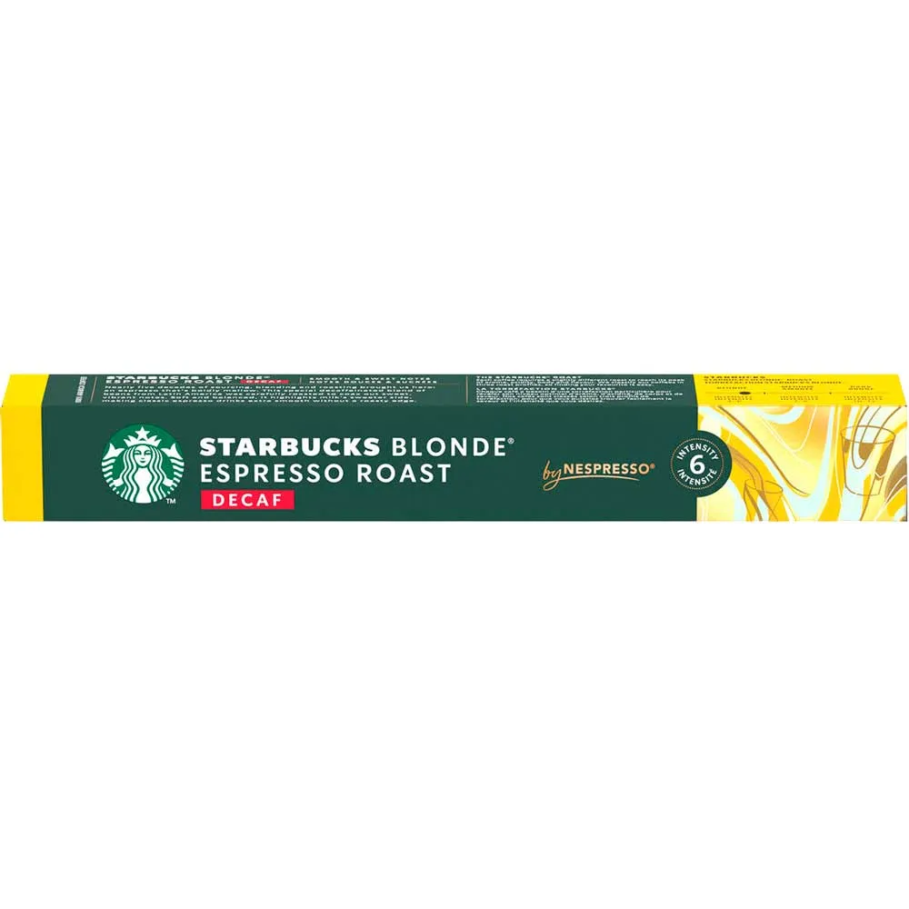 [6222013] Descafeinado Blonde Espresso Roast 10 cápsulas Nespresso Starbucks®