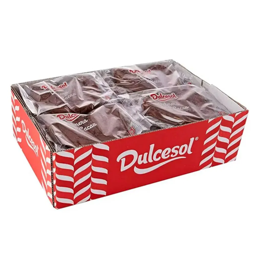 [04274] Palmera Chocolate Dulcesol Caja de 26 unidades de 80 gr