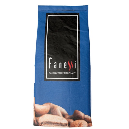 [11900] Fanessi Descafeinado café en grano 1 kg de café de Italia