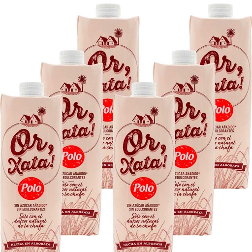 [HOXPSSX6] Or,xata Light Sin Polo 6 litros de Horchata de Valencia 
