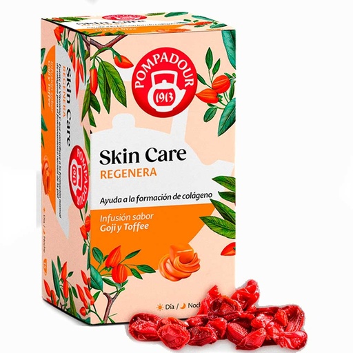 [11672] Skin Care Regenera Pompadour 15 infusiones Fuente de Zinc