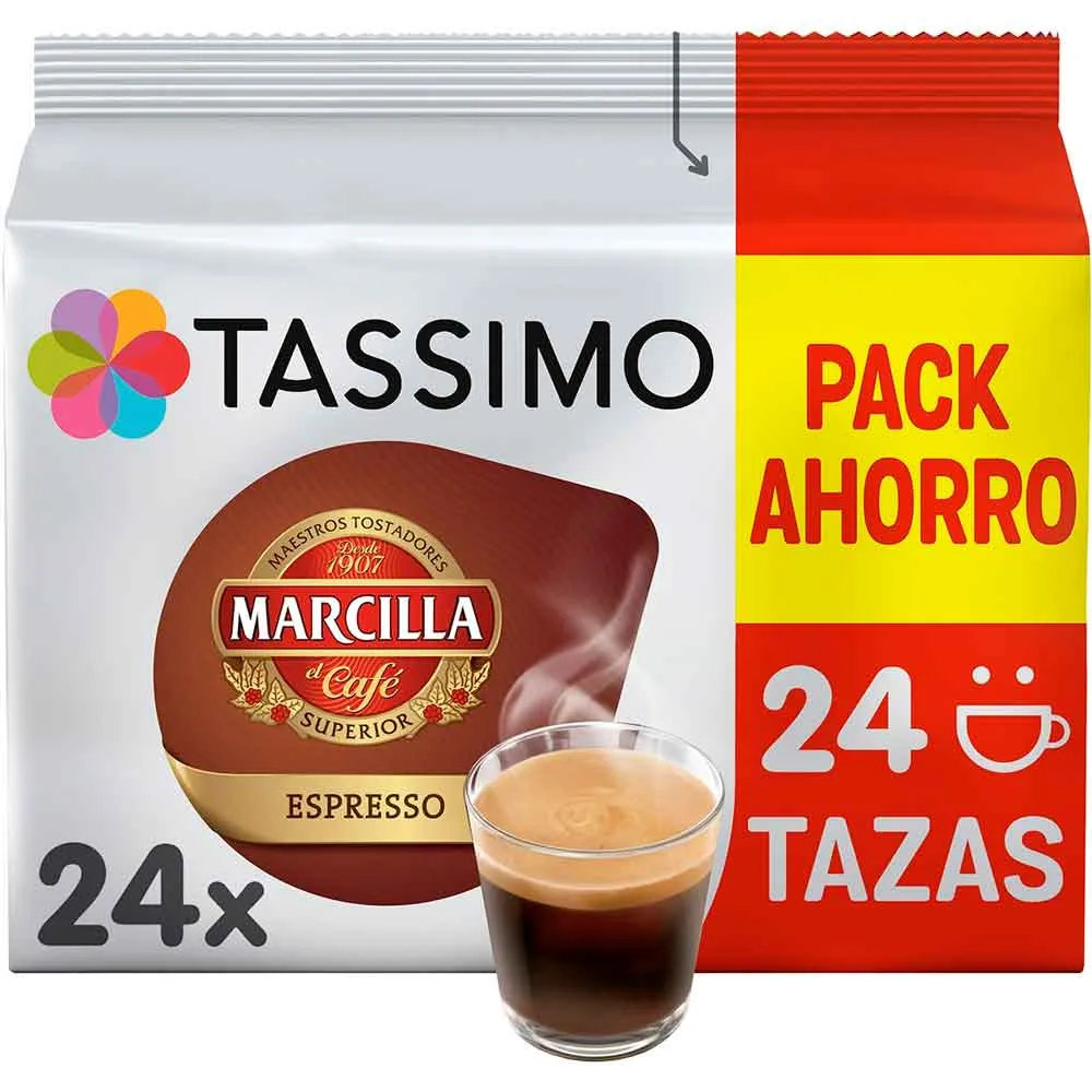 [4058278] Espresso Marcilla Tassimo Pack Ahorro 24 Tazas