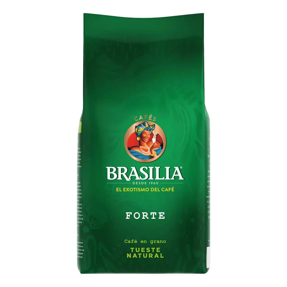 [12482360] Café en grano Tostado Forte Natural 1Kg | Brasilia
