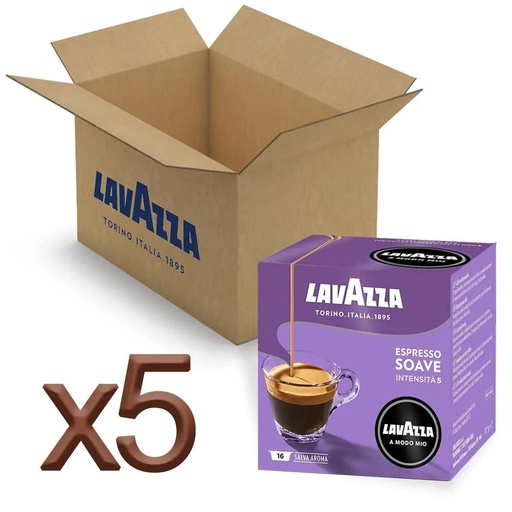 [8606X5] Lavazza A Modo Mio Soave 80 cápsulas