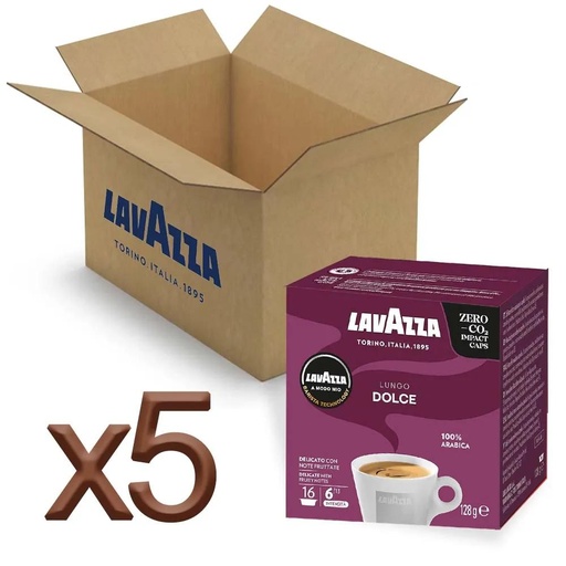 [8649X5] Lavazza A Modo Mio DOLCE 80 Cápsulas