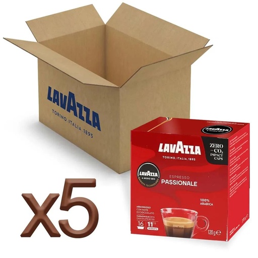 [8600X5] Lavazza A Modo Mio PASSIONALE 80 Cápsulas