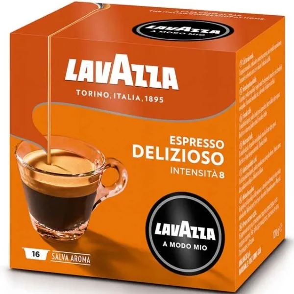 [8601] Lavazza A Modo Mio DELIZIOSO 16 Cápsulas