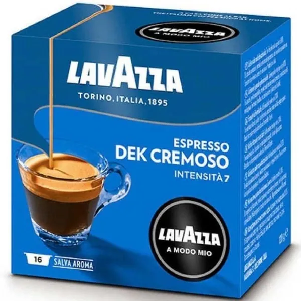 [8603] Lavazza A Modo Mio DEK CREMOSO 16 Cápsulas