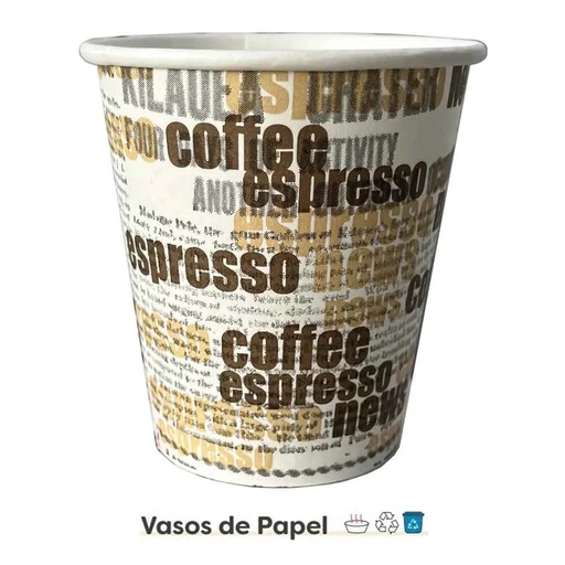 [V170] VASOS 7 oz. 200 ML, 50 UNIDADES