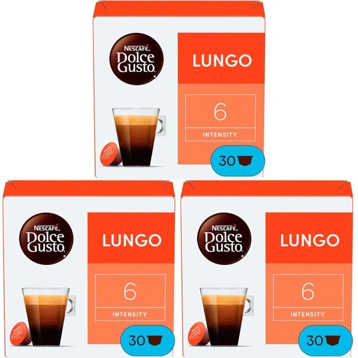 [12583841X3] Nescafé Dolce Gusto Lungo 90 cápsulas Magnum