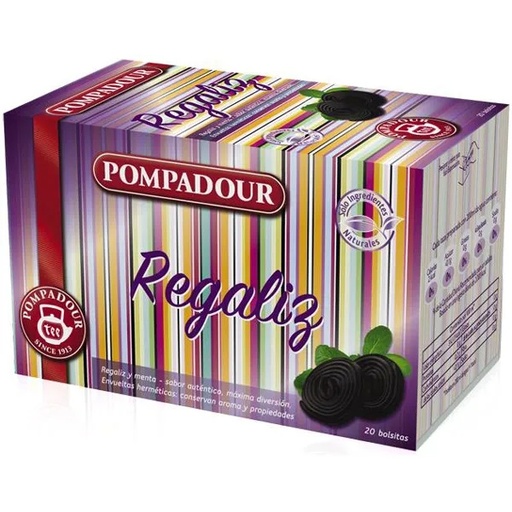 [401160] 20 bolsitas de Infusión de Regaliz de la marca Pomapdur