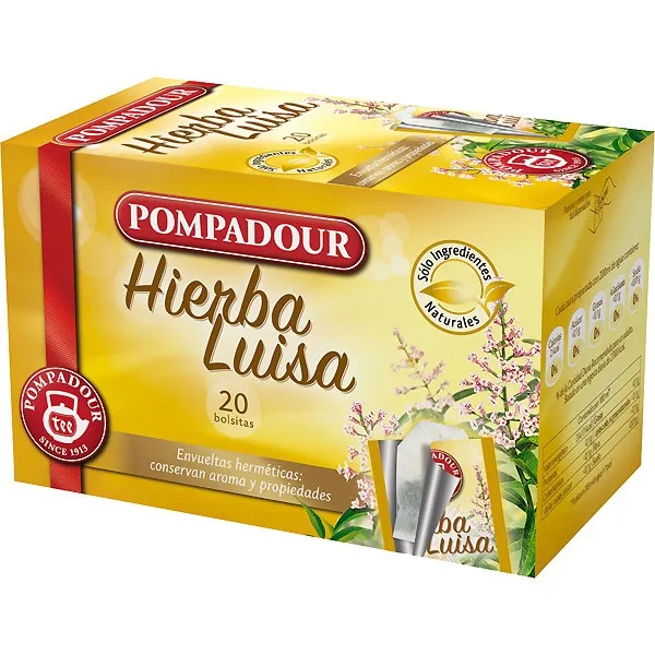 [70146] Pompadour Hierba Luisa 20 sobres envasados individualmente