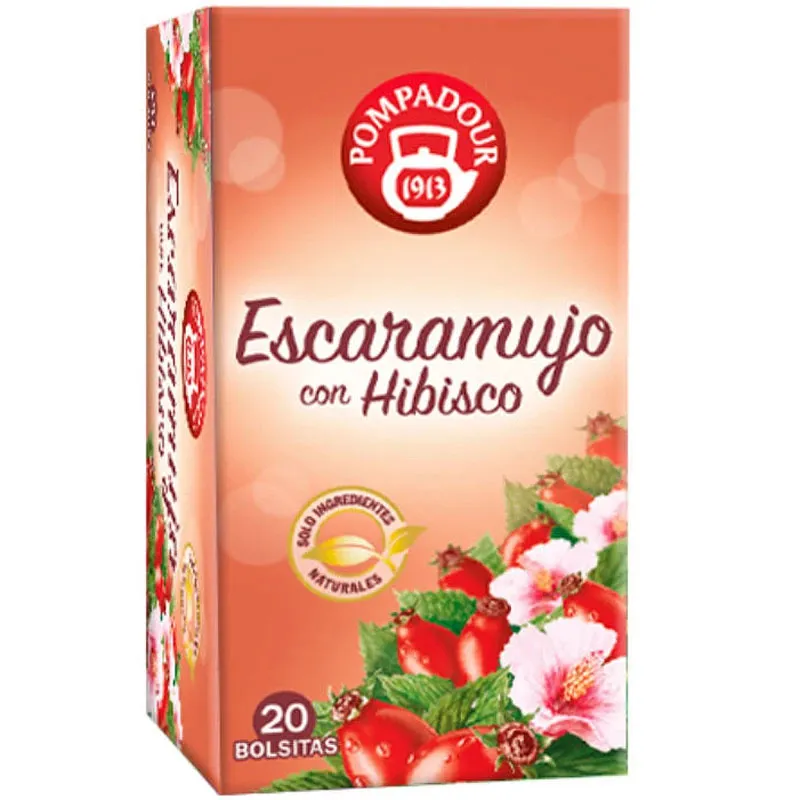 [70147] Escaramujo con Hibisco Pompadour 20 infusiones