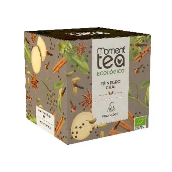 [25312] Moment Tea Té Negro Chai ECO 15 Piramides