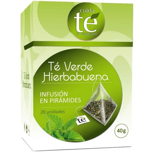 [1656] Infusión Té Verde Hierbabuena 20 pirámides