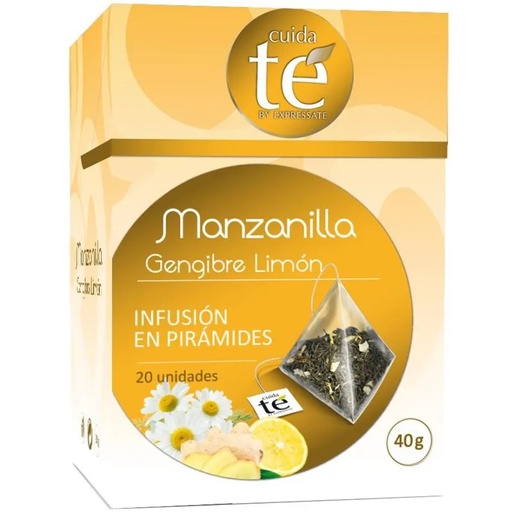 [1670] Infusión Manzanilla Jengibre Limón 20 pirámides