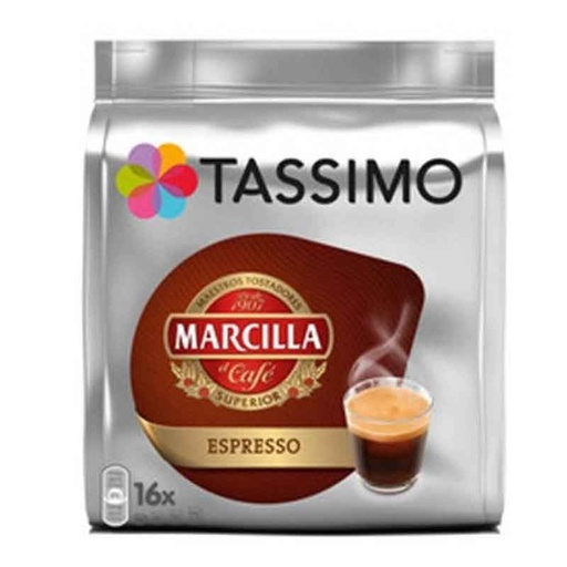 [4041617] MARCILLA Espresso, 16 serviços TASSIMO.