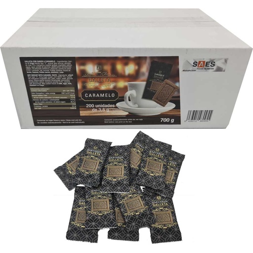 [DCMINI/C] Galletas Caramelo 200 unidades de 3,5g