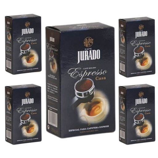 [30016295X5] Pack de 5 Espresso Casa Café Molido Jurado 250gr