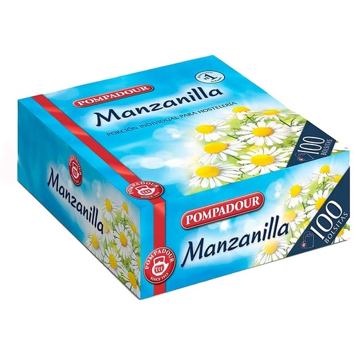 [70108] Manzanilla Pompadour 100 Bolsitas Especial Hosteleria (Envueltas)