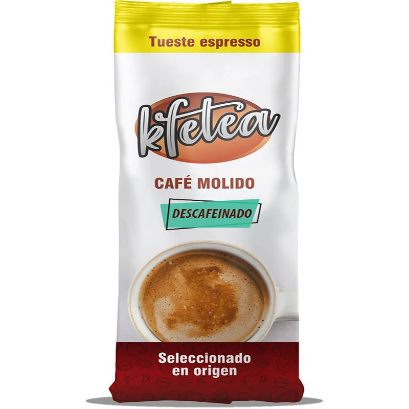 [MOG032] Kfetea Descafeinado café molido de intensidad media 250 gr.
