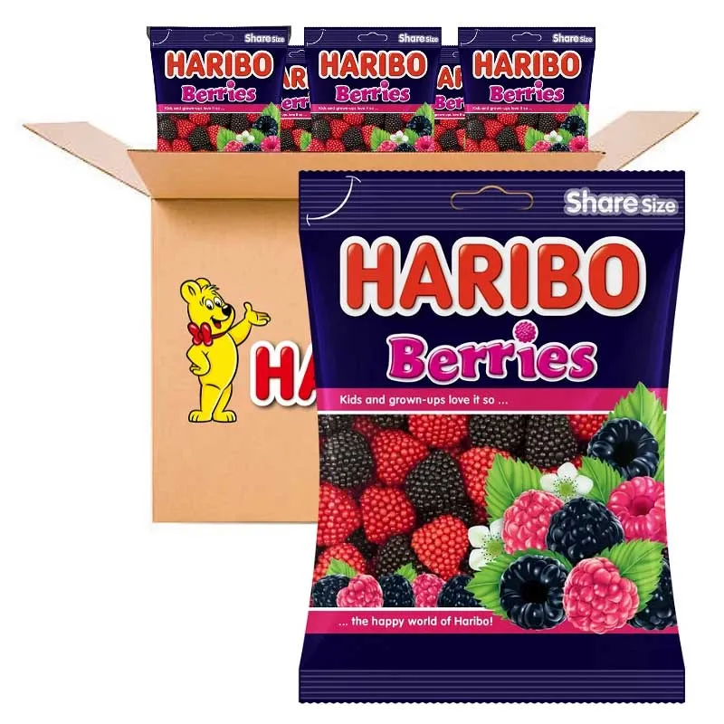 [10043743] Berries Original Haribo 100 gramos caja 18 unidades