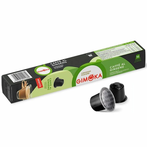 [CUPCNTGIGIN10AL] Ginseng Gimoka 10 Cápsulas compatibles Nespresso