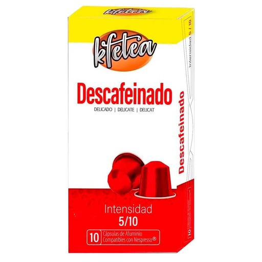 [MOG068] Descafeinado Kfetea Nespresso 10 cápsulas